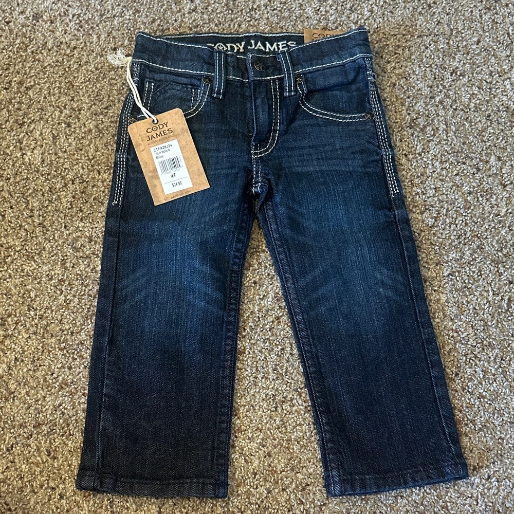 Cody James Kids' Dark Blue Jeans
